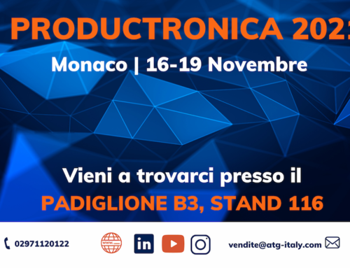 Productronica 2021, Atg è pronta!